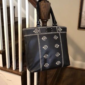 Kate Spade Coated Canvas Button Tote